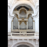Kremsm�nster, Stiftskirche, Orgelempore