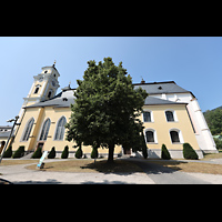Mondsee, Basilika St. Michael, Ansicht von S�den