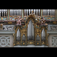 Salzburg, Stiftskirche St. Peter, R�ckpositiv