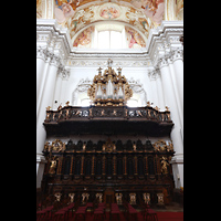 St. Florian, Stiftskirche, Linke Chororgelempore
