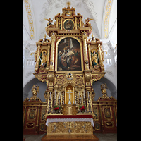 Disentis, Benediktinerkloster, Klosterkirche St. Martin, Hochaltar