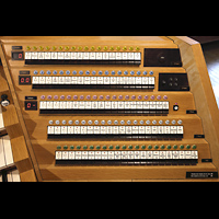 Engelberg, Klosterkirche (Chororgel), Rechte Registerstaffel