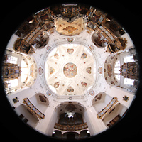 Muri, Klosterkirche (Epistelorgel), Gesamter Innenraum