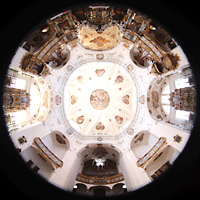 Muri, Klosterkirche (Epistelorgel), Gesamter Innenraum