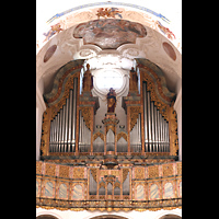 Muri, Klosterkirche (Epistelorgel), Hauptorgel