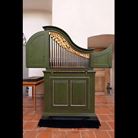 Muri, Klosterkirche (Epistelorgel), Chorpositiv