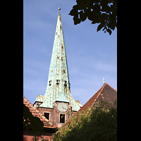 Berlin (Lichtenberg), Kirche zur frohen Botschaft, Karlshorst (Amalien-Orgel), Turmhelm