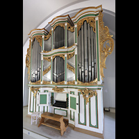 Berlin (Lichtenberg), Kirche zur frohen Botschaft, Karlshorst (Amalien-Orgel), Orgel Seitlich
