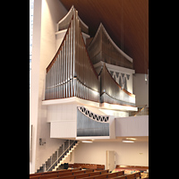 Hamburg - Harvestehude, Hauptkirche St. Nikolai (Taufkapelle), Hauptorgel