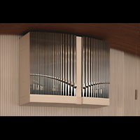 Hamburg - Harvestehude, Hauptkirche St. Nikolai (Taufkapelle), Chorwerk/Auxiliar (2023)