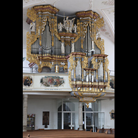 Horb, Stiftskirche Heilig Kreuz (kath.), Orgel seitlich