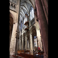 K�ln, Dom St.Peter und Maria, Blick von der s�d�stlichen Vierung zur Langhausorgel