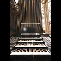 K�ln, Dom St.Peter und Maria, Marienorgel mit Zentralspieltisch