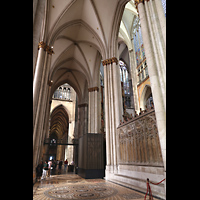K�ln, Dom St.Peter und Maria, Marienorgel im s�dlichen Chorumgang