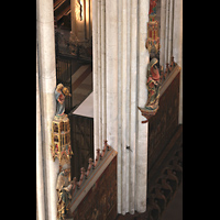 K�ln, Dom St.Peter und Maria, Blick vom s�dlichen Triforium auf die Marienorgel hinterder Chorwand