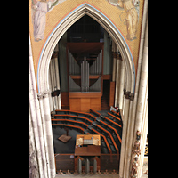 K�ln, Dom St.Peter und Maria, Blick vom s�d�stlichen Triforium zur Hauptorgel