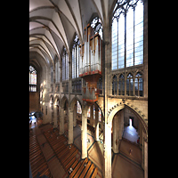 K�ln, Dom St.Peter und Maria, Blick vom s�d�stlichen Triforium zur Langhausorgel und zur Westwand
