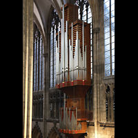 K�ln, Dom St.Peter und Maria, Blick vom s�d�stlichen Triforium auf die Langhausorgel