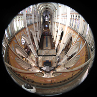 K�ln, Dom St.Peter und Maria, Blick vom Triforium im Chor in den gesamten Dom