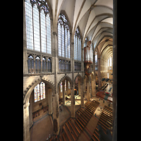 K�ln, Dom St.Peter und Maria, Blick vom s�ddwestlichen Triforium auf die Langhausorgel