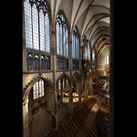 K�ln, Dom St.Peter und Maria, Blick vom s�ddwestlichen Triforium auf die Langhausorgel