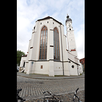 Landsberg, Stadtpfarrkirche Mari Himmelfahrt, Chor und Turm