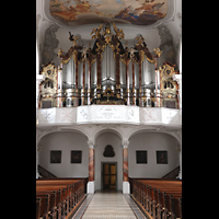 Lindau, Mnster Unserer Lieben Frau (Marienorgel), Orgelempore
