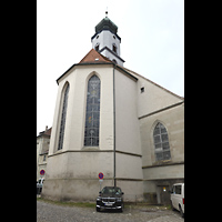 Lindau im Bodensee, Ev. Stadtkirche St. Stephan (Chororgel), Chor  von Nordosten