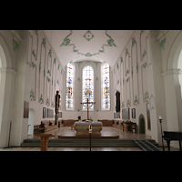 Lindau im Bodensee, Ev. Stadtkirche St. Stephan (Hauptorgel), Chorraum