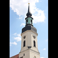 L�bbenau, St. Nikolai, Spitze des 60 m hohen Turms