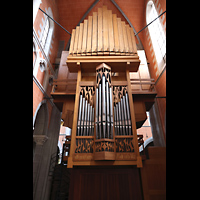 Marienstatt, Abteikirche, R�ckseite der Hauptorgel