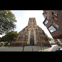 Westfassade und Turm Rheine, St. Dionysius, Westfassade und Turm