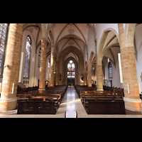 Innenraum in Richtung Westwand Rheine, St. Dionysius, Innenraum in Richtung Westwand