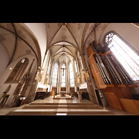 Orgel und Chorraum Rheine, St. Dionysius, Orgel und Chorraum