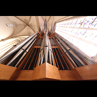 Orgelprospekt perspektivisch - unten 16'-Prinzipal, oben Chamaden 16-8 Rheine, St. Dionysius, Orgelprospekt perspektivisch - unten 16'-Prinzipal, oben Chamaden 16-8