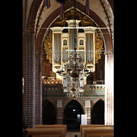 Schleswig, Dom St. Petri (Chororgel), Orgelempore
