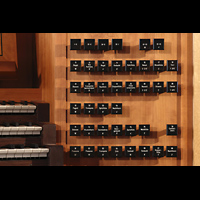 Schleswig, Dom St. Petri (Chororgel), Rechte Registerstaffel