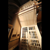 Schleswig, Dom St. Petri (Chororgel), Neues Schwellwerk (Schuke 2011) hinter dem Hauptorgelprospekt