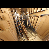 Schleswig, Dom St. Petri (Chororgel), Pfeifen im Schwellwerk