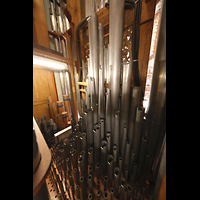 Schleswig, Dom St. Petri (Chororgel), Pfeifen im Hauptwerk