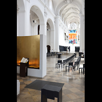 W�rzburg, Augustinerkirche, Innenraum mit 