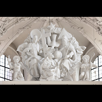 W�rzburg, Augustinerkirche, Figuren ind er Apsis