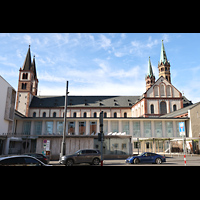 W�rzburg, Dom St. Kilian, Dom (von S�den mit s�dlichem Querhaus