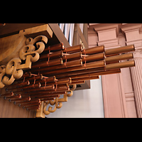 W�rzburg, Maximilian-Universit�t, Neubaukirche, Chamaden, rechte Seite