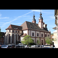 W�rzburg, St. Peter und Paul, Ansicht von Nordosten von der Stephanstra�e