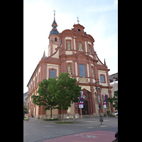 W�rzburg, St. Peter und Paul, Ansicht von Nordwesten vom Peterplatz