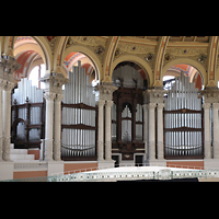 Barcelona, Palacio Nacional Montju�c (Montjuich), Orgel seitlich