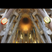 Barcelona, La Sagrada Familia, Apsis mit dem 