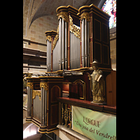 El Vendrell, Esgl�sia parroquial de Sant Salvador, Orgel seitlich