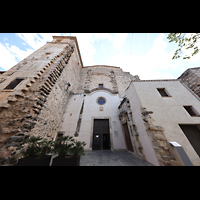 La Selva del Camp, Sant Andreu, Fassade, Ansicht von der Carrer Major